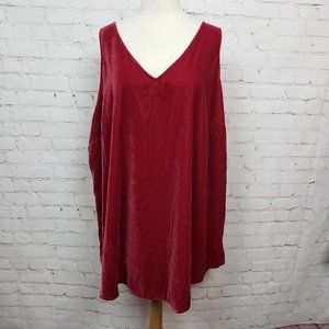 3/$18or5/$25 Old Navy Velvet V-Neck Sleeveless Top